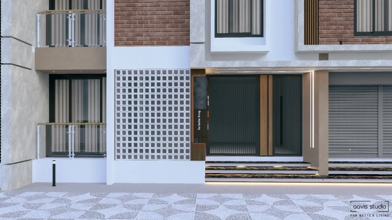 sahab uddin villa front aavisstudio